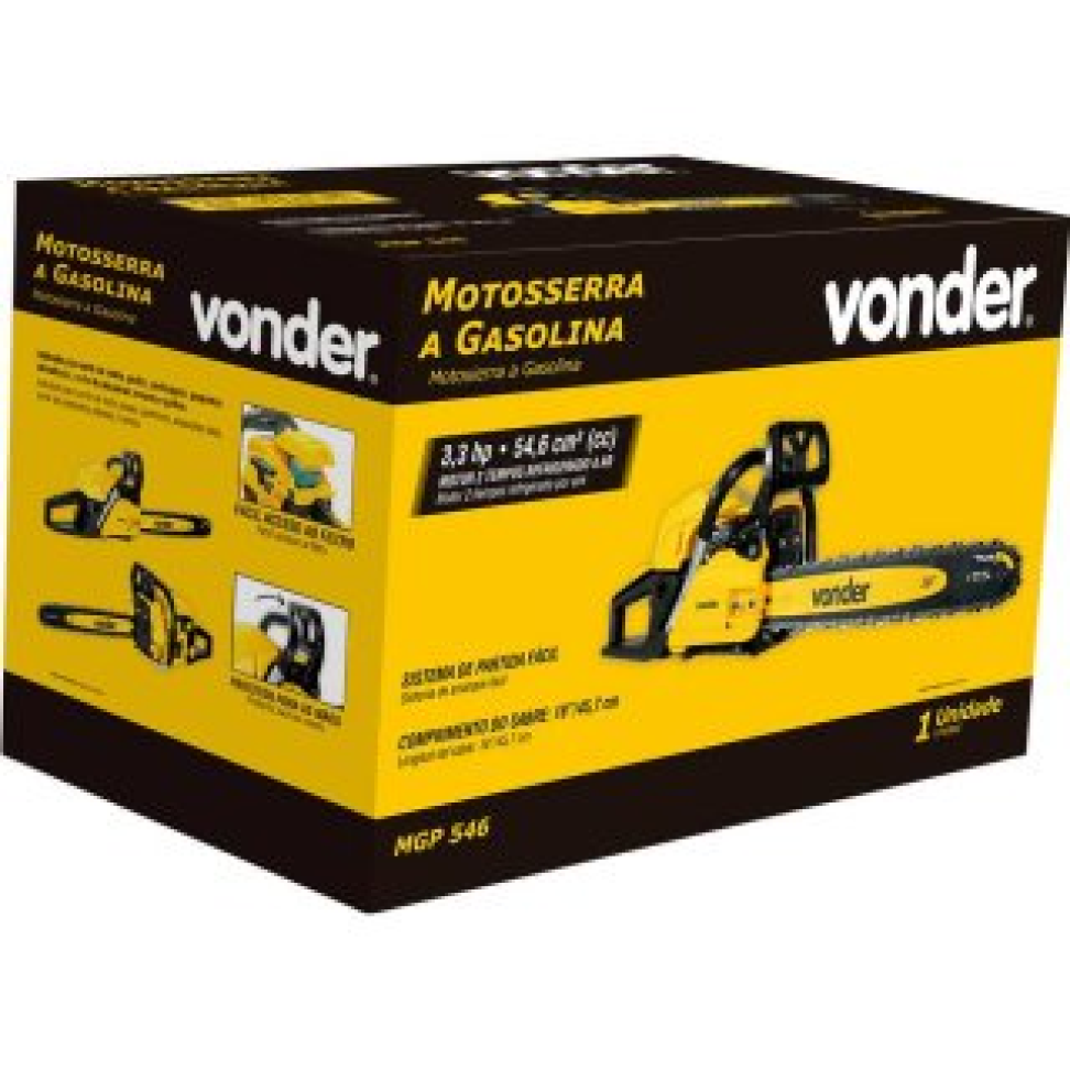 Motoserra Vonder a Gasolina 54,6cm3 (CC) - #3