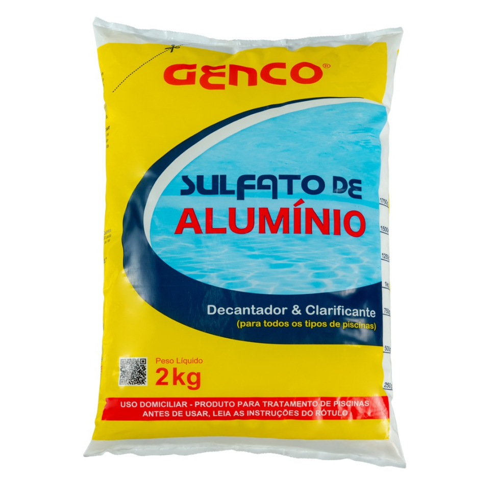 Sulfato de Alumínio 2kg Genco