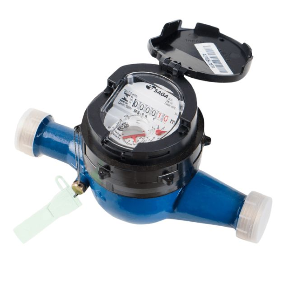 Hidrômetro Multijato Saga 3/4" Dn20 Qn2,5m³/h