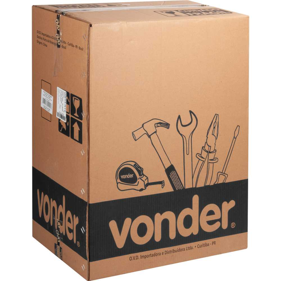 Caixa Para Ferramentas Vonder Com Rodas 62cm CRV 0400 - #4