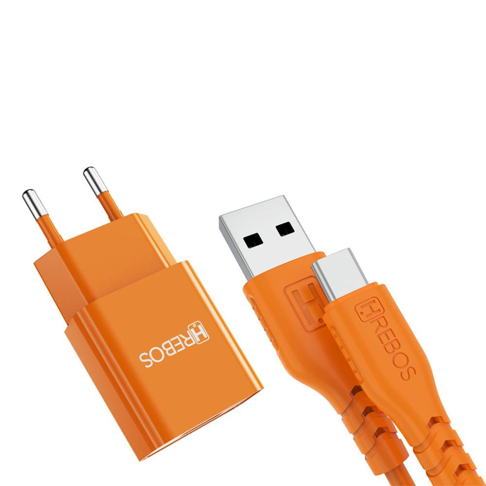 HS-390C Kit com Carregador 2.4 Cabo Colorido Type-C