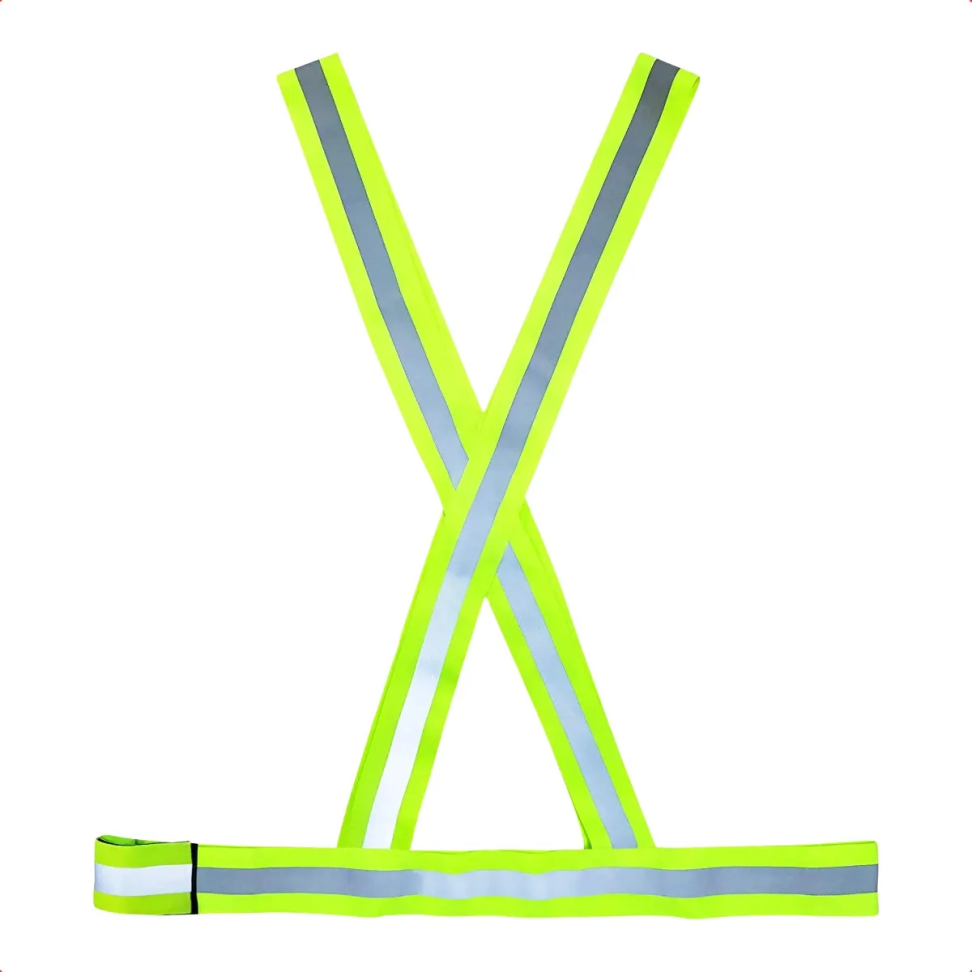 Colete Refletivo Fluorescente Tipo X Epi Verde