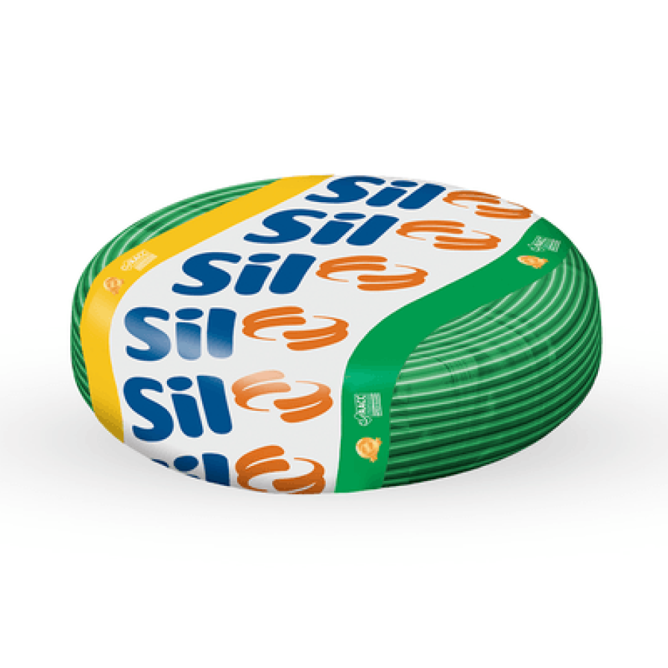Cabo Flexível Sil Antichama 750 V 16 mm² Verde (metro)