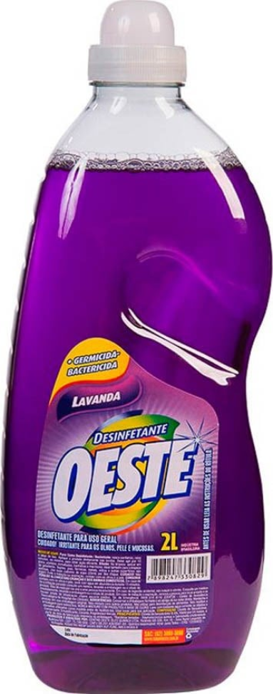 Desinfetante Líquido Oeste Lavanda 2L