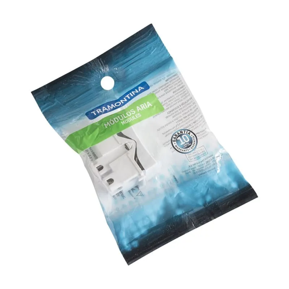 Módulo Interruptor Tramontina Simples 6A 250V Aria - #3