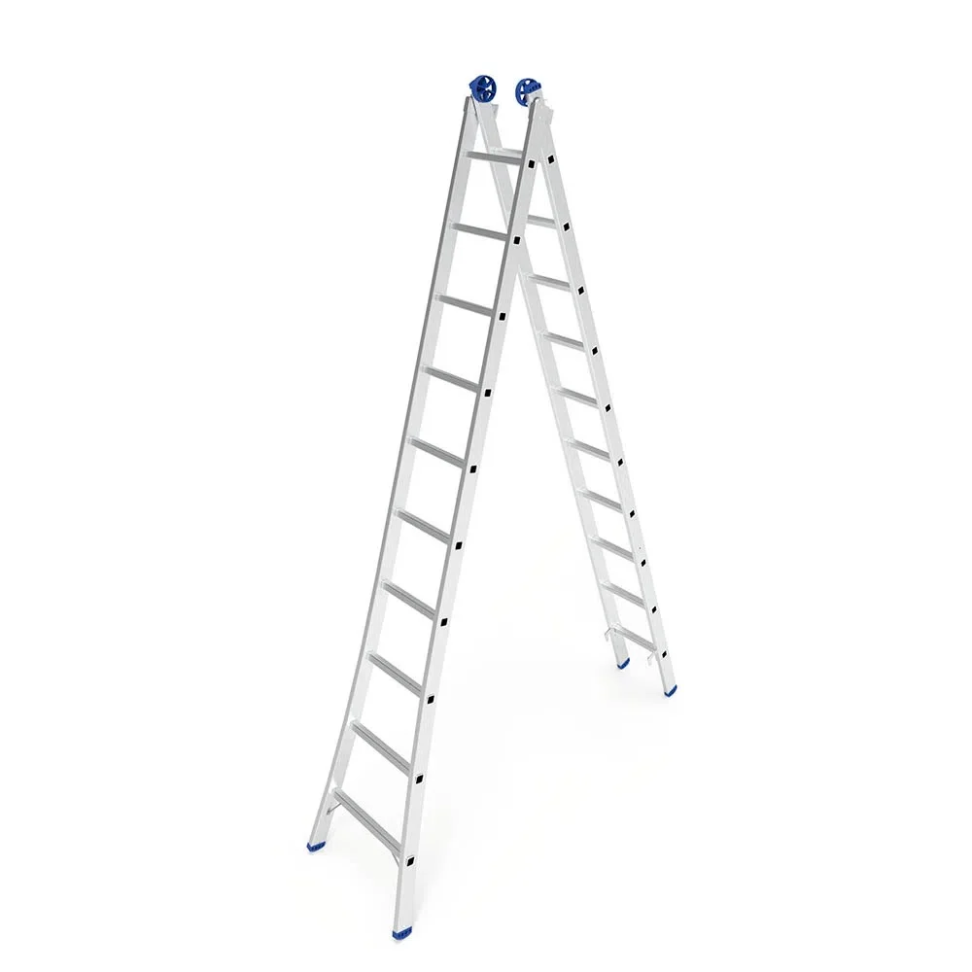 Escada Extensiva Mor Alumínio 2 x 10