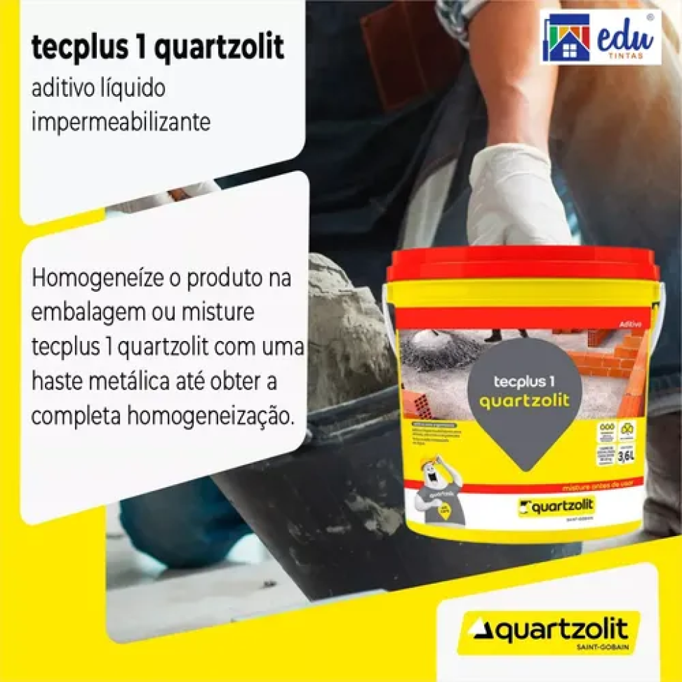 Impermeabilizante de Concreto Quartzolit 3,6L - #4