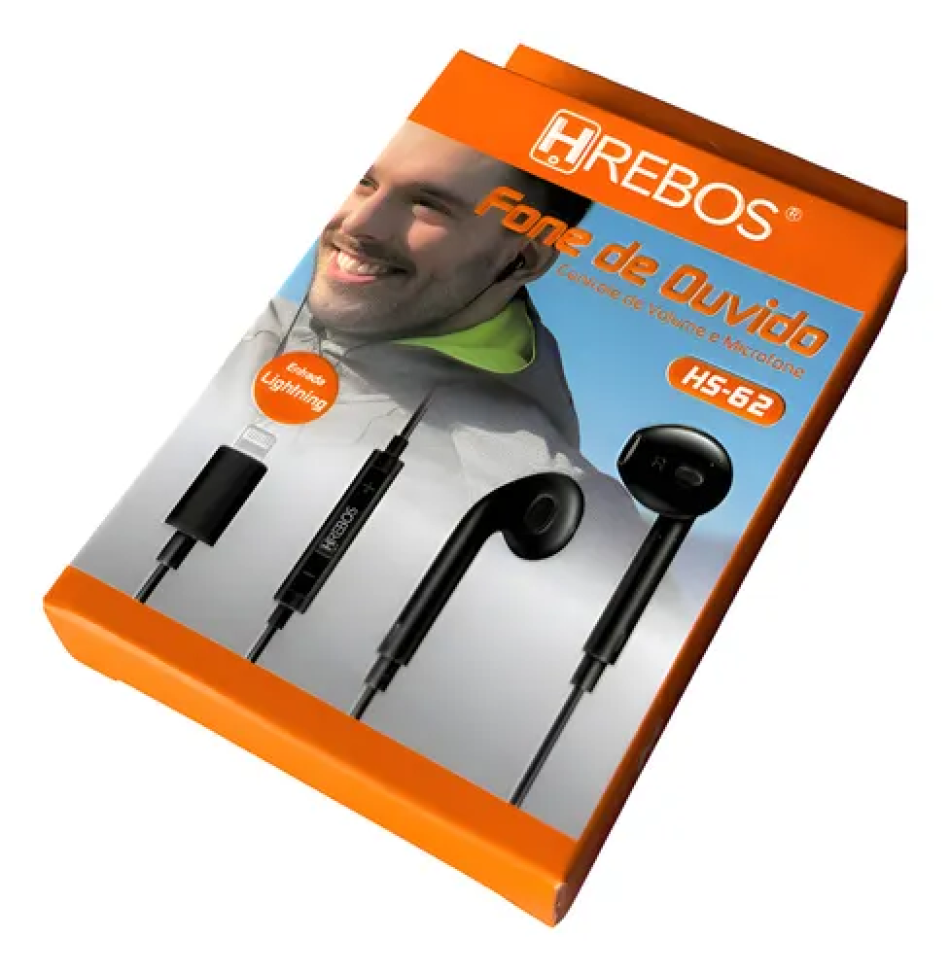 HS-62 Fone de Ouvido Lightning
