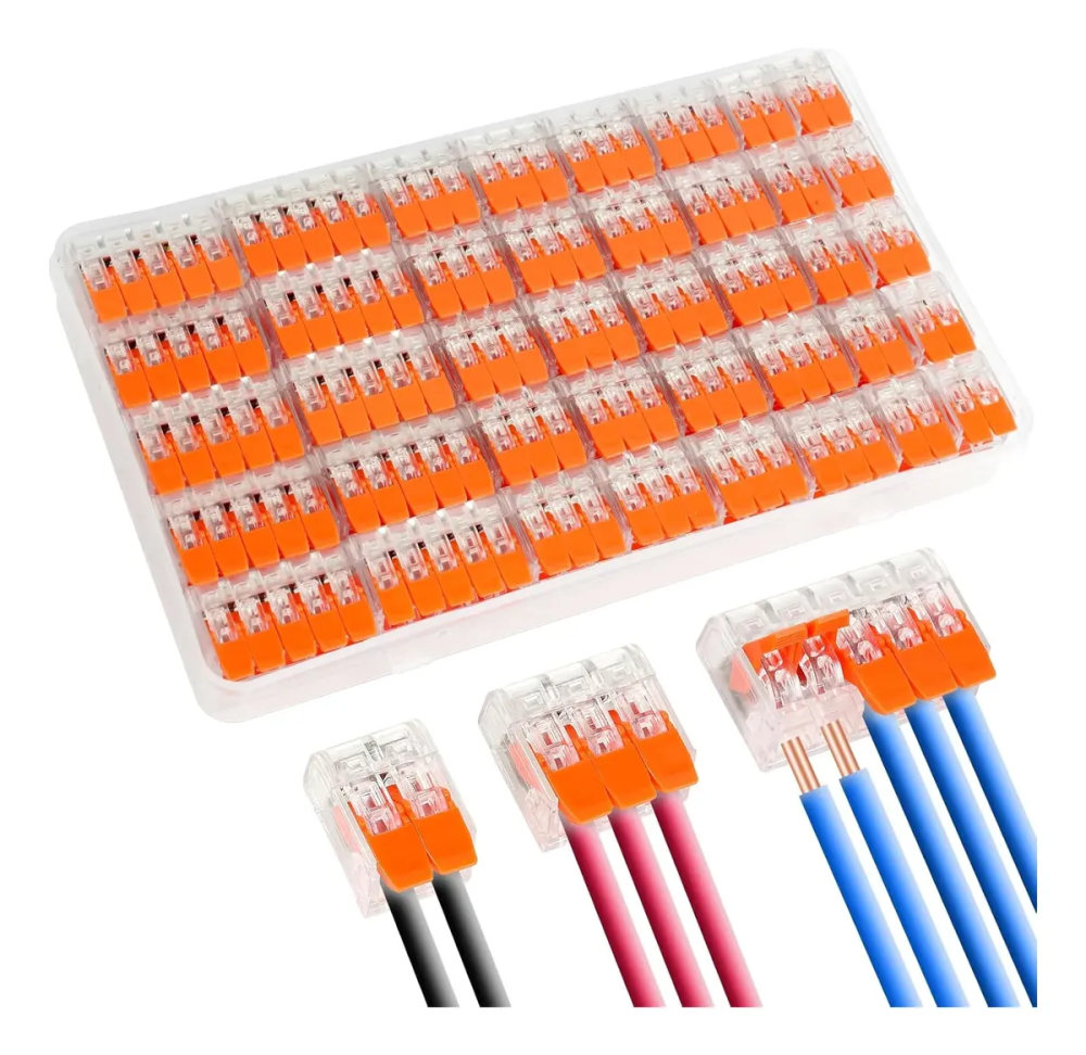 Conector Emenda de Fios Modelo 221 3 Vias