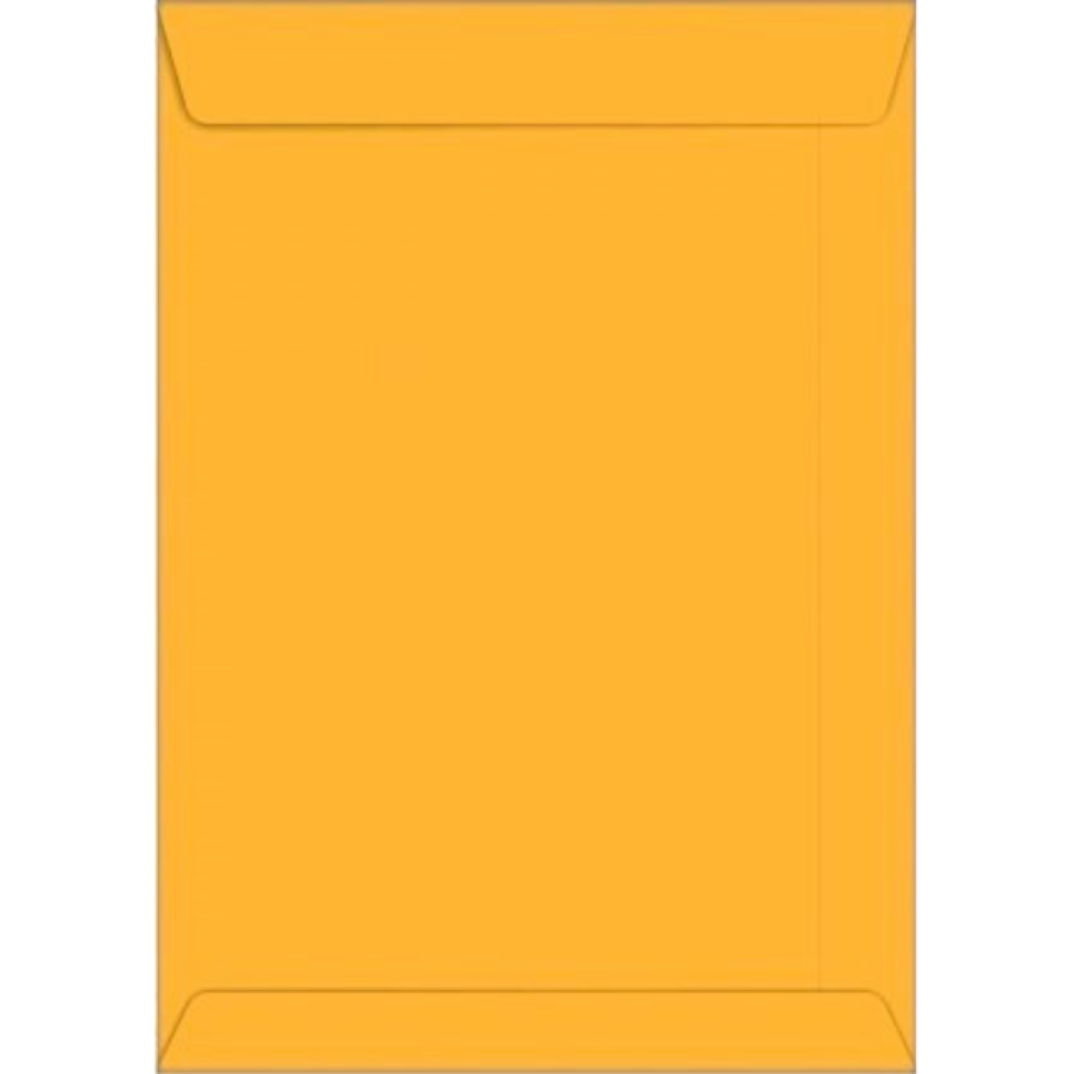 Envelope para Documentos Kraft Ouro 24 x 34cm