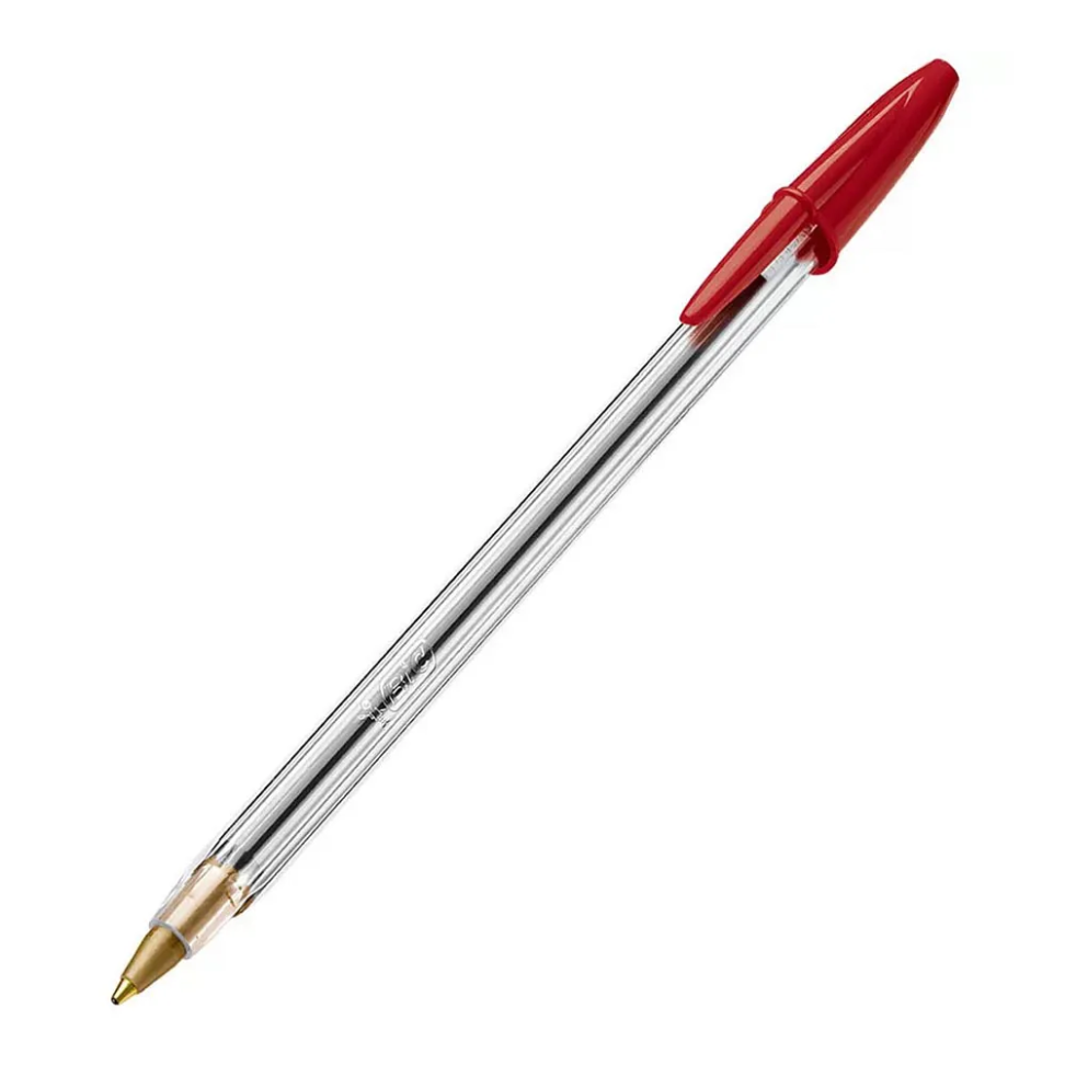 Caneta Bic Cristal Cor Vermelho