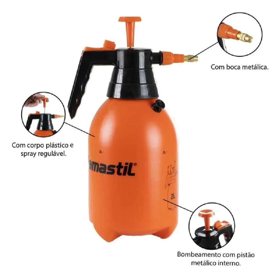 Pulverizador de Compressão Famastil 2L