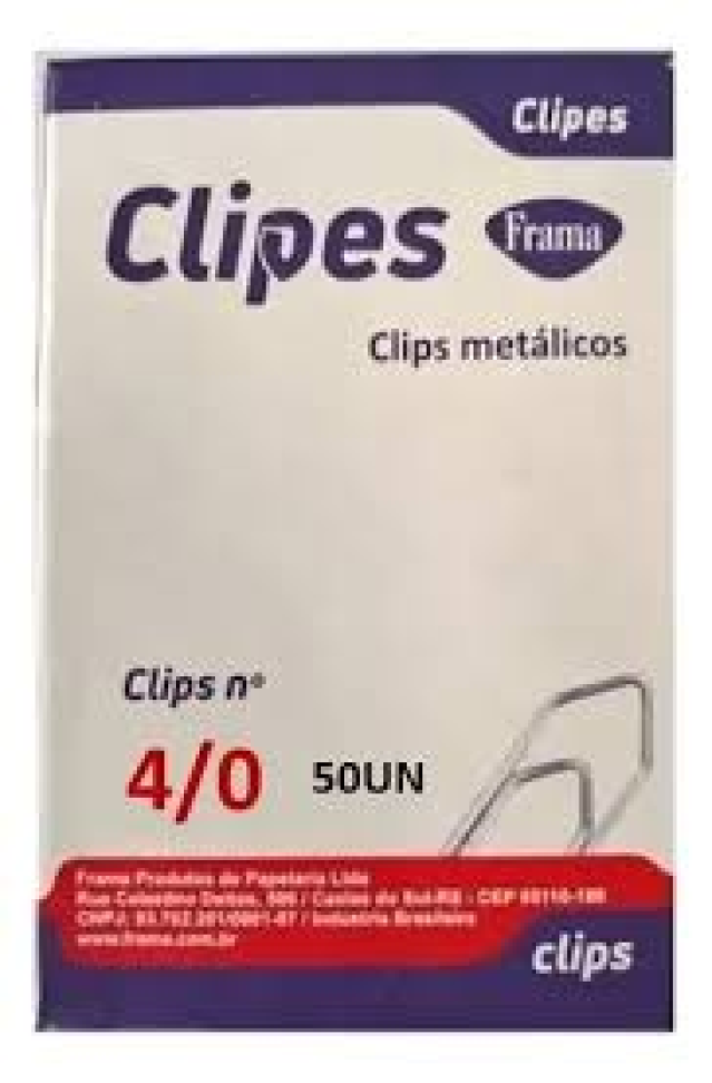 Clipe Galvanizado 4.0 Cx 50 Und