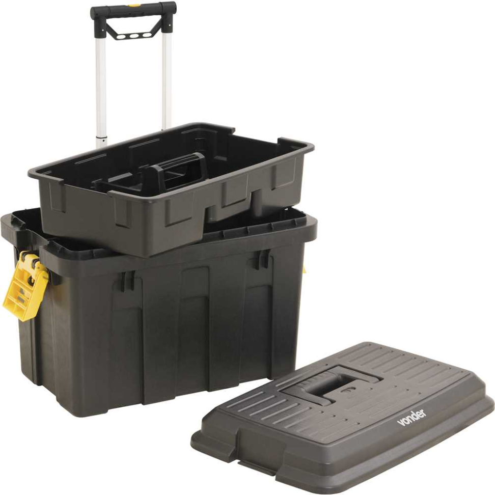 Caixa Para Ferramentas Vonder Com Rodas 62cm CRV 0200