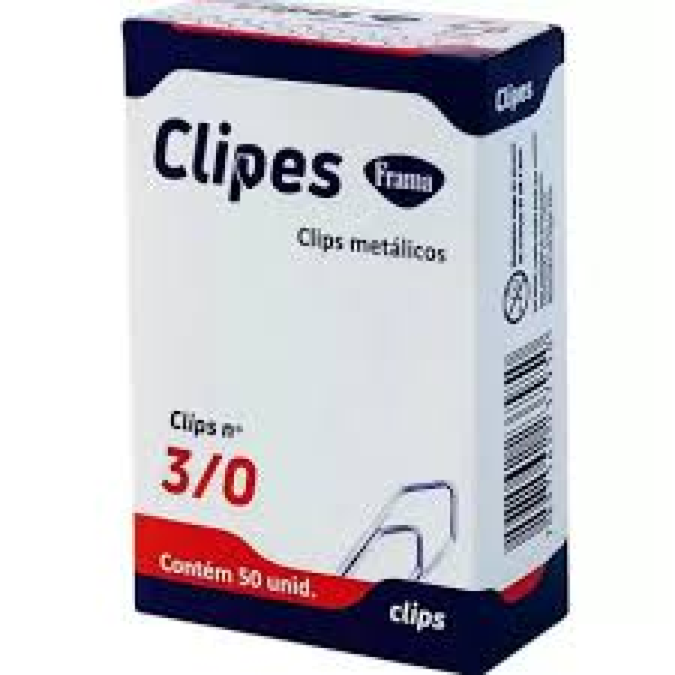 Clipe Galvanizado 3.0 Cx 50 Und