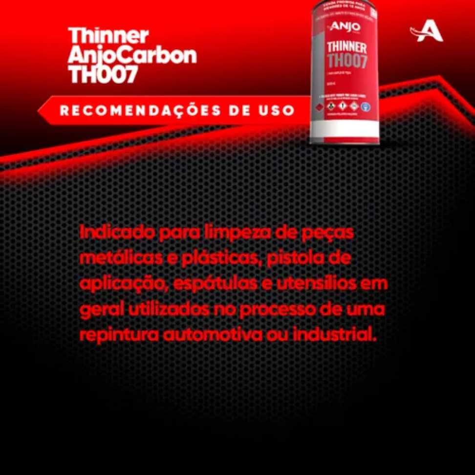 Thinner de Limpeza Anjo Th007 900ml