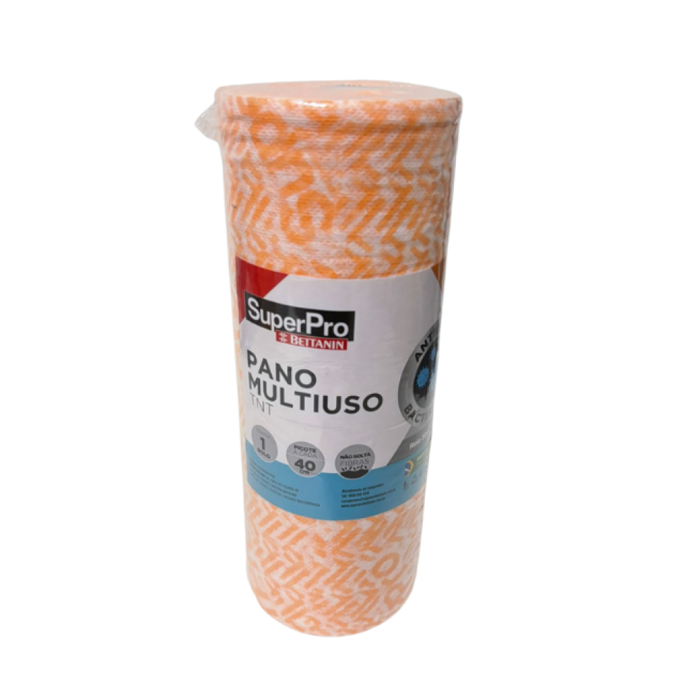 Pano de Limpeza Bettanin Multiuso Rolo 75 Panos
