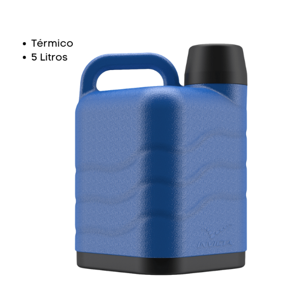 Garrafão Térmico Invicta Azul 5L