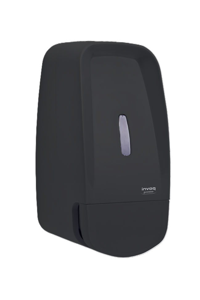 Dispenser de Sabonete Invoq Com Reservatório 600ml Preto