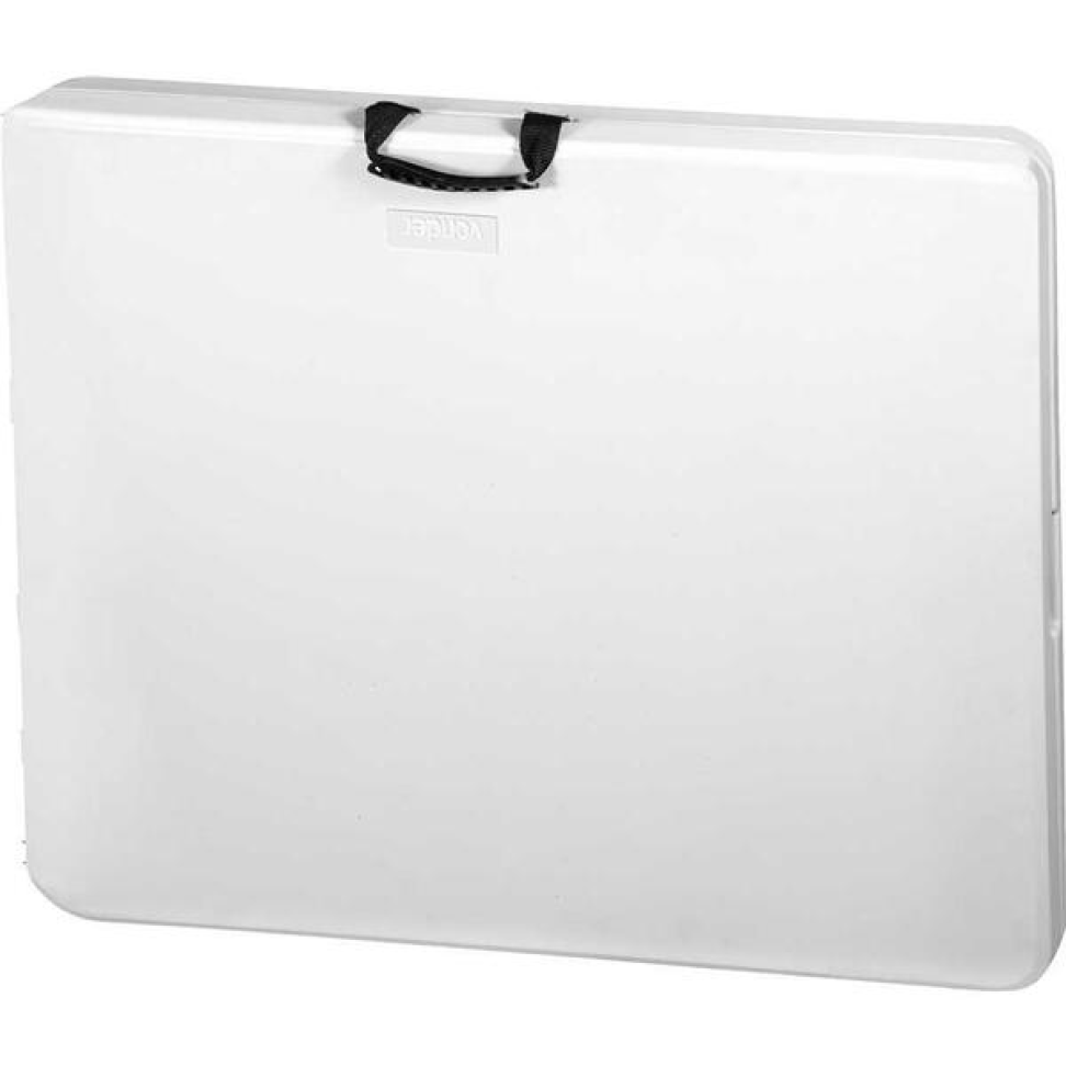 Mesa Retangular Dobrável Vonder Branca 120cm - #3