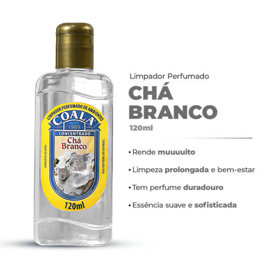 Difusor de Aromas Coala Chá Branco 100ml
