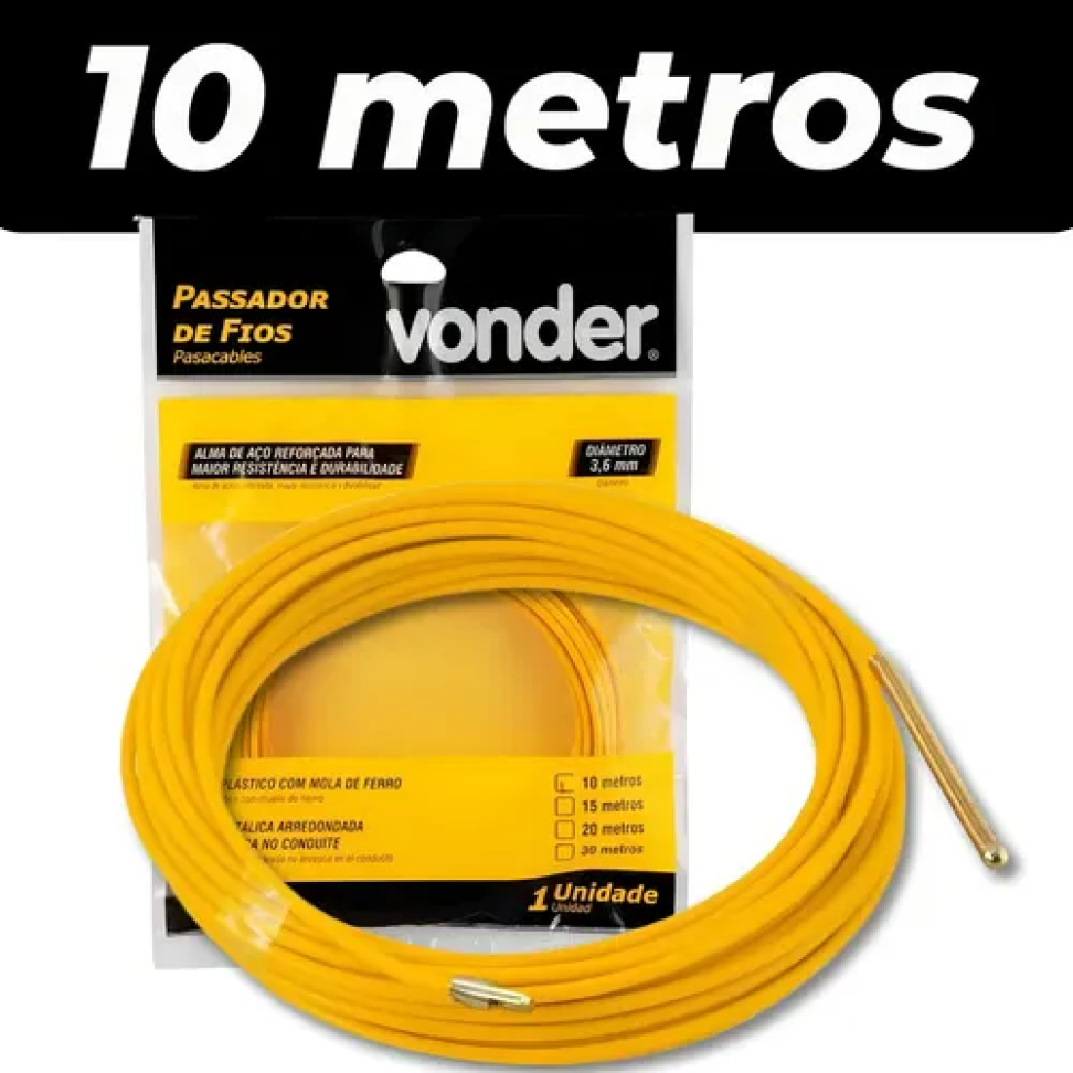 Passa Fio Vonder Alma de Aço 10M