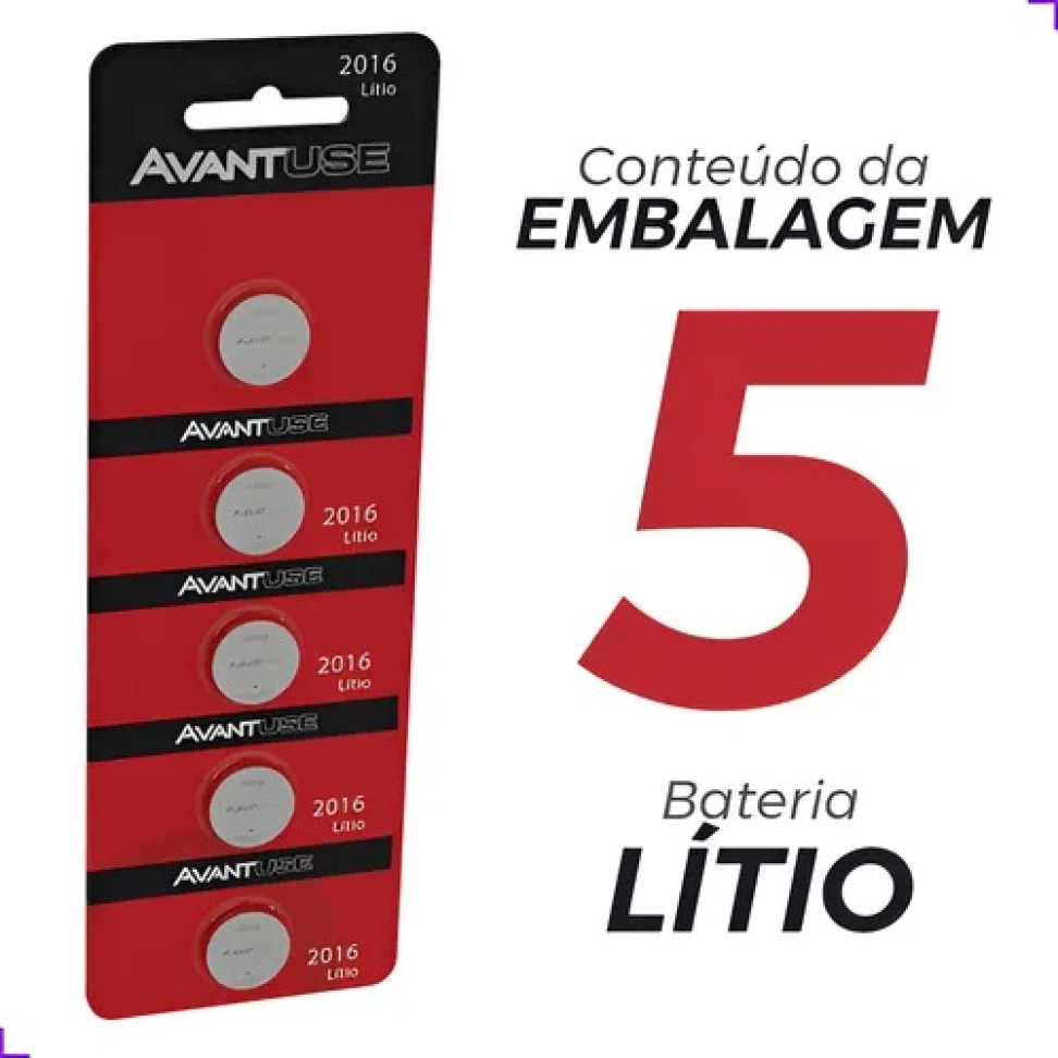 Bateria de Lítio Avant 3V CR2032