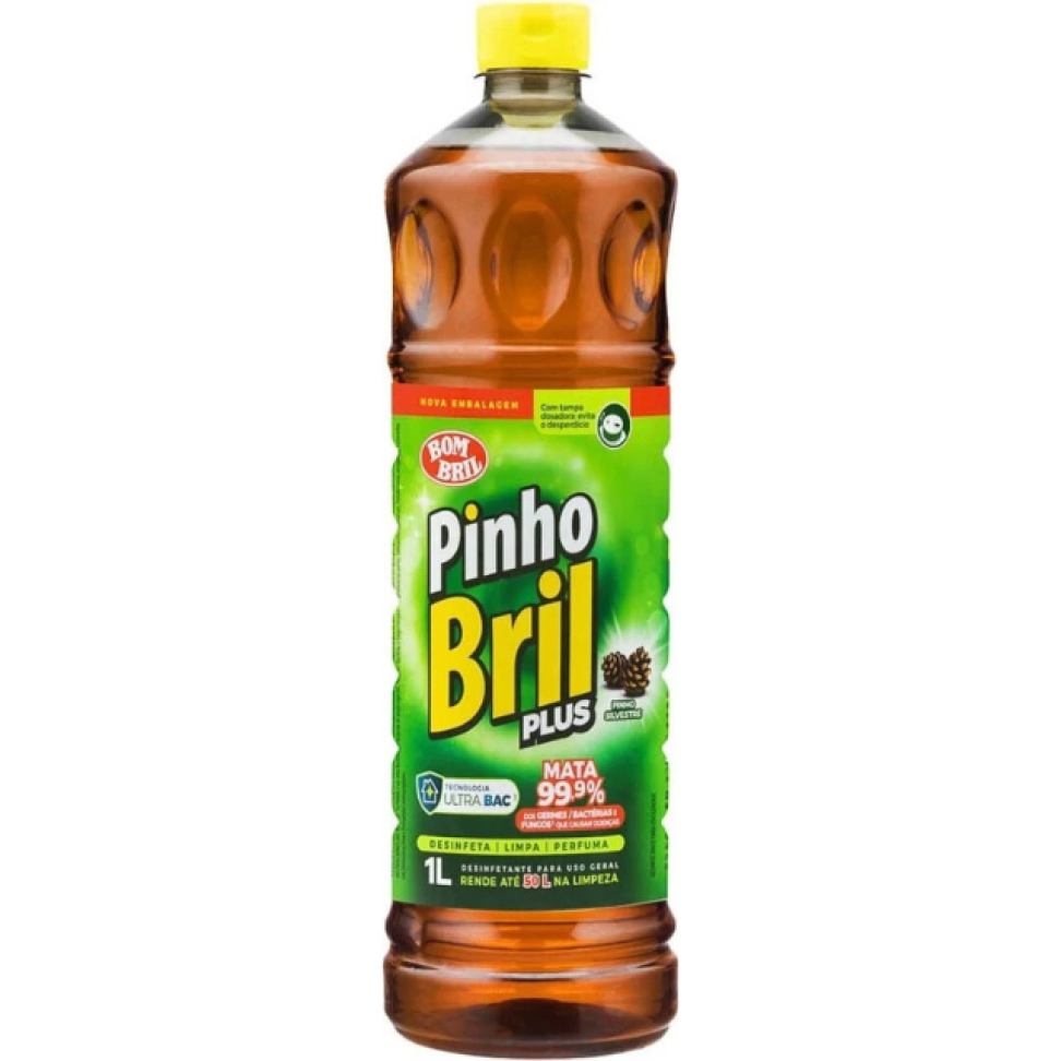 Desinfetante Pinho Brill Plus 1L