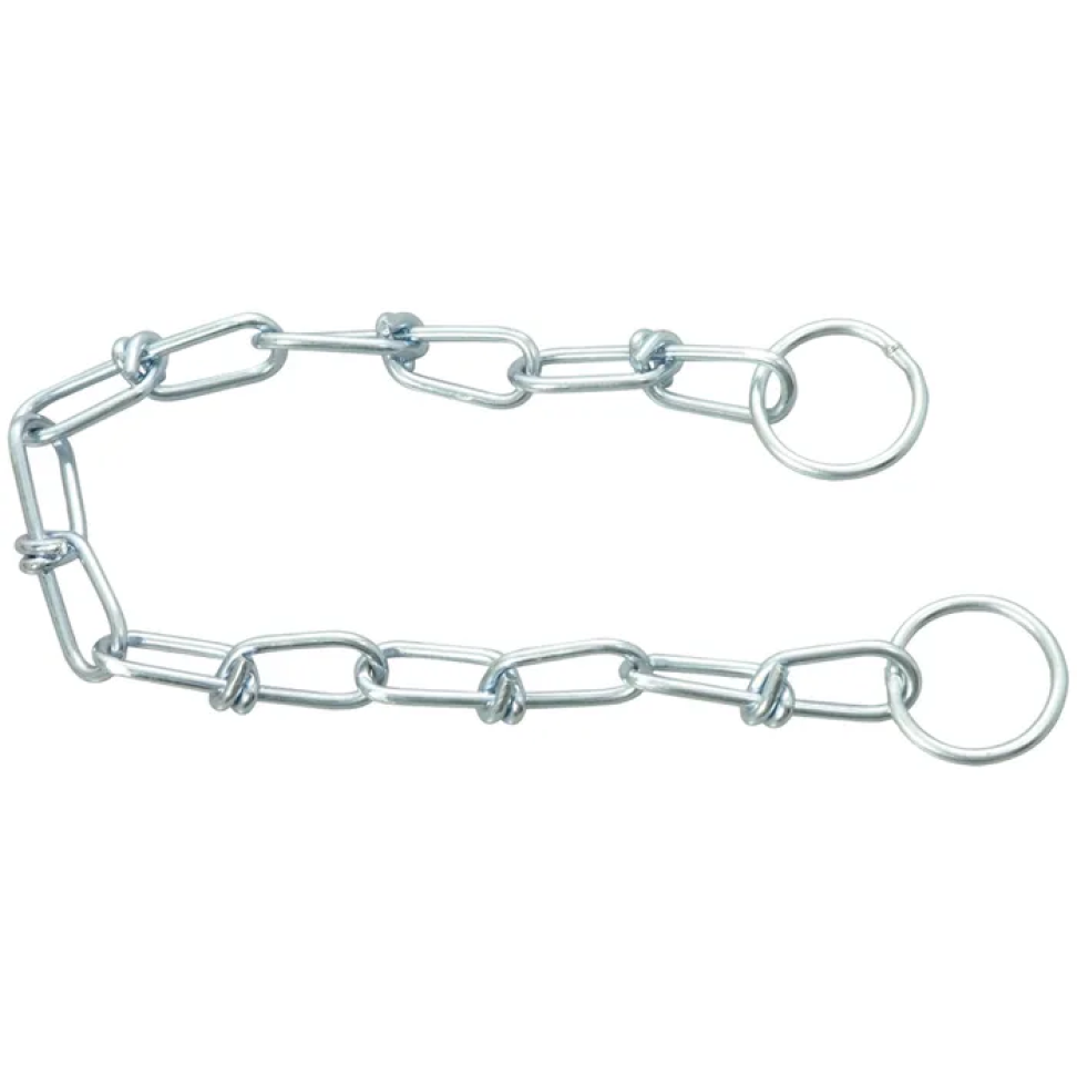 Corrente para Cadeado Zincada com Argolas 40 cm