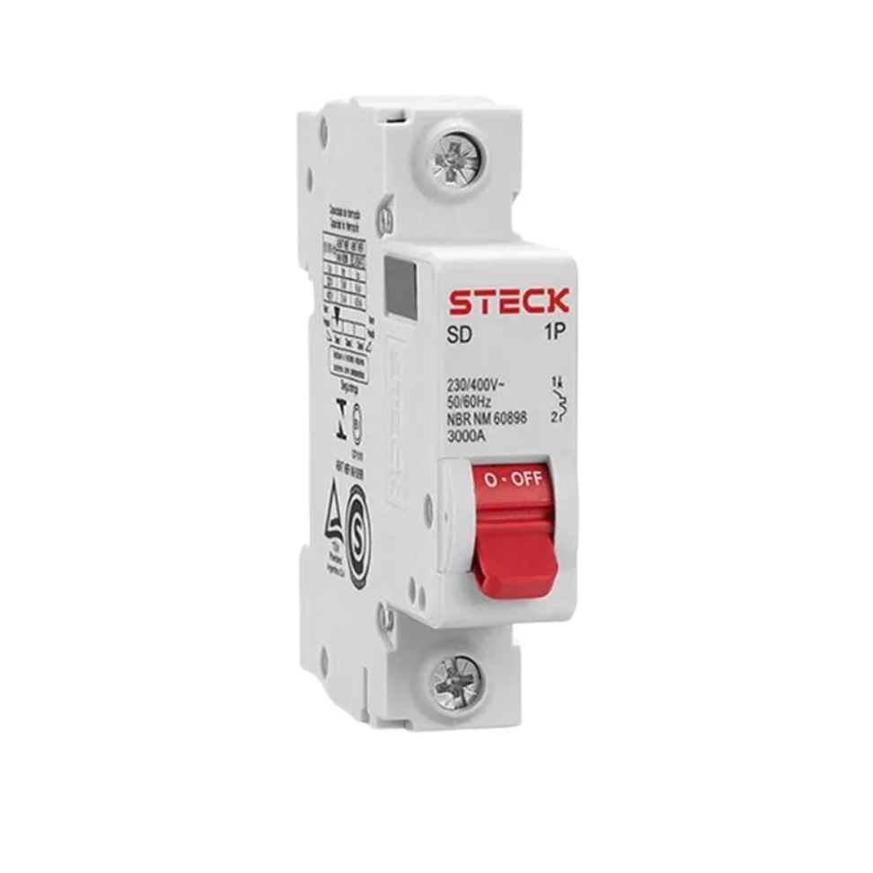 Disjuntor Steck Din Unipolar Classe C 40 Amp