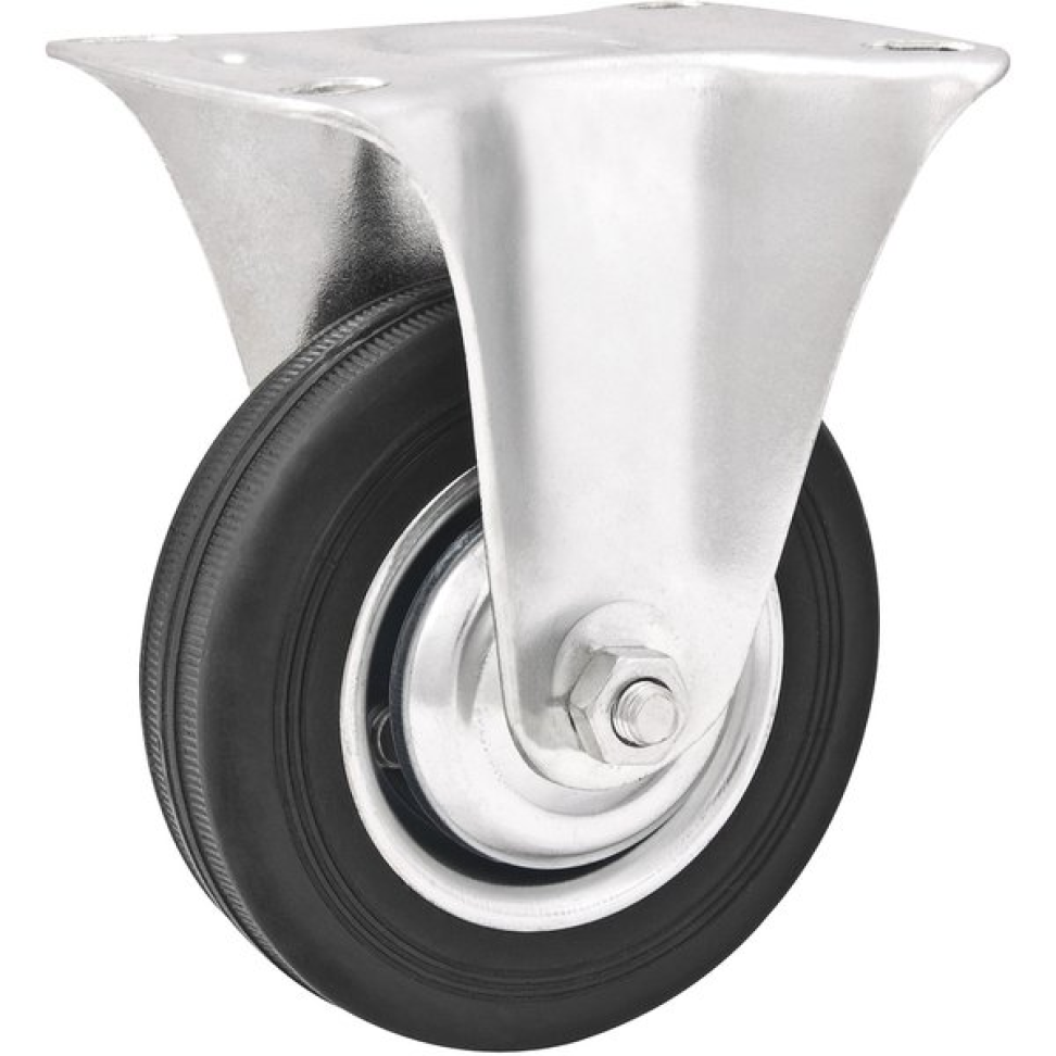 Rodízio Fixo Leve Vonder 6" Borracha Preto
