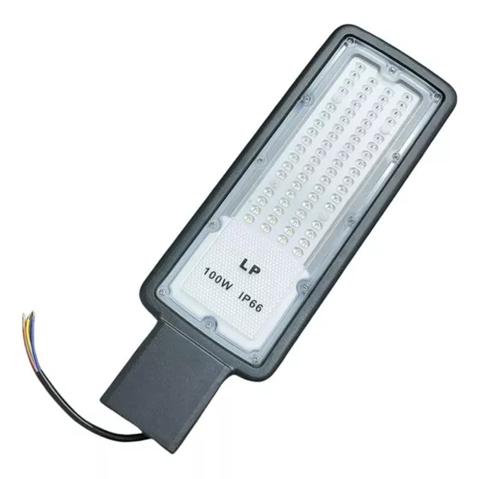 Luminária de Poste Led 100W IP66 Cor Branco Frio Alto Brilho