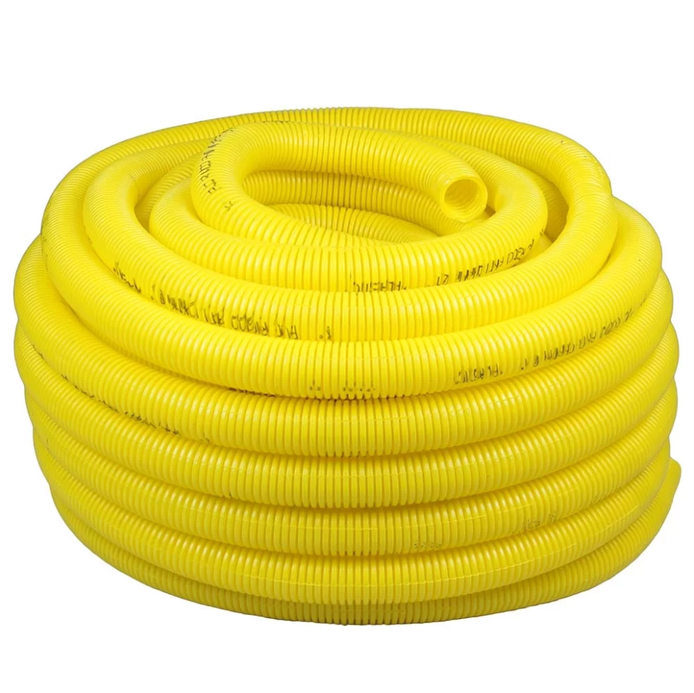 Eletroduto Corrugado Inplast PVC 1" 32mm Amarelo
