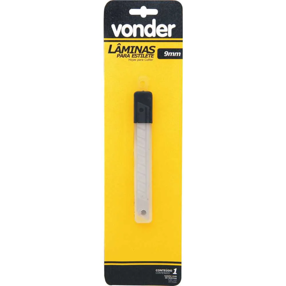Lâmina Vonder Para Estilete C/10 9mm