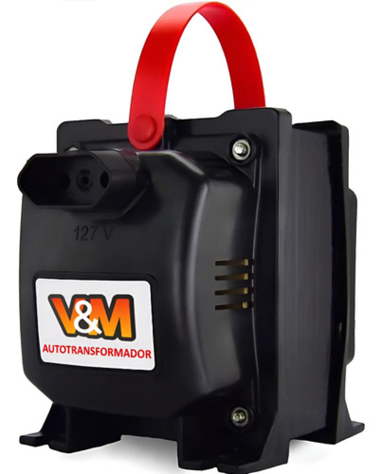 Autotransformador 1500VA Bivolt 127V e 220V Proteção Térmica