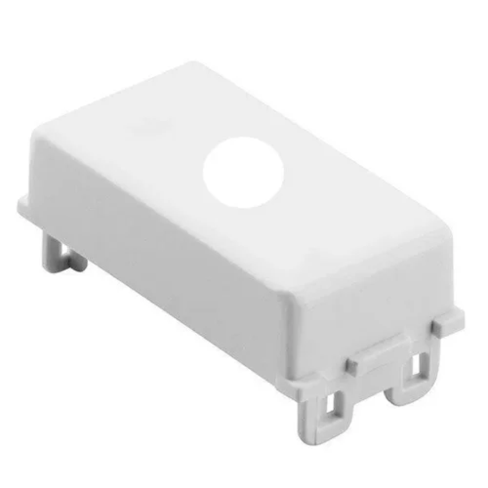 Módulo Tampo Furo Tramontina Aria 9,5mm Branco - #1