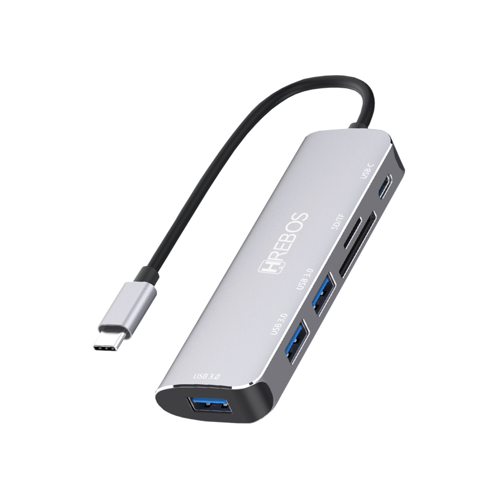 Adaptador Hub Hrebos HS-272 USB para USB