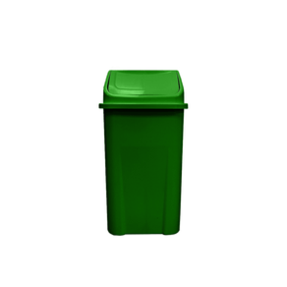 Lixeira Basculante Verde 100L