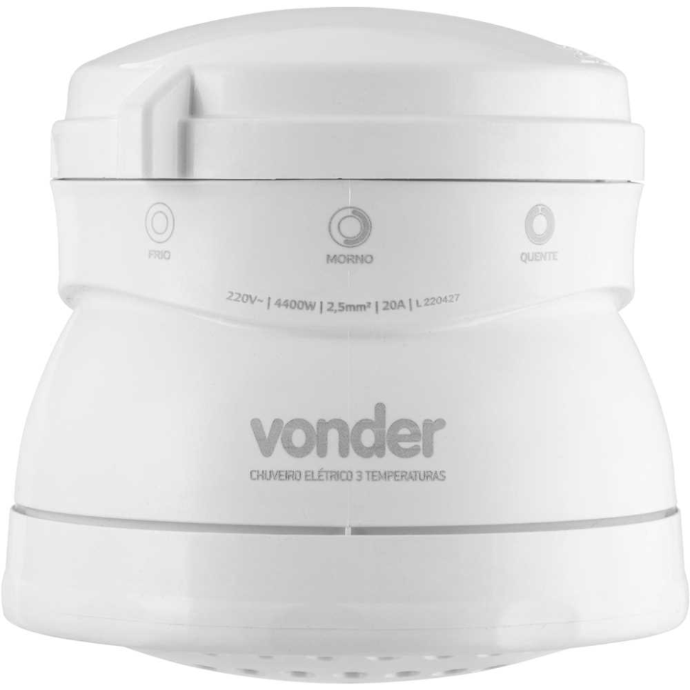 Ducha Vonder 3T 4.400W 220V Branca