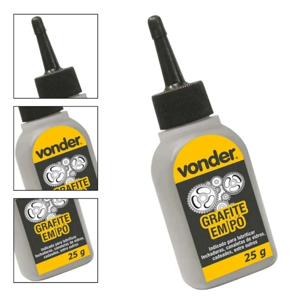 Grafite em Pó Vonder Lubrificante 25g