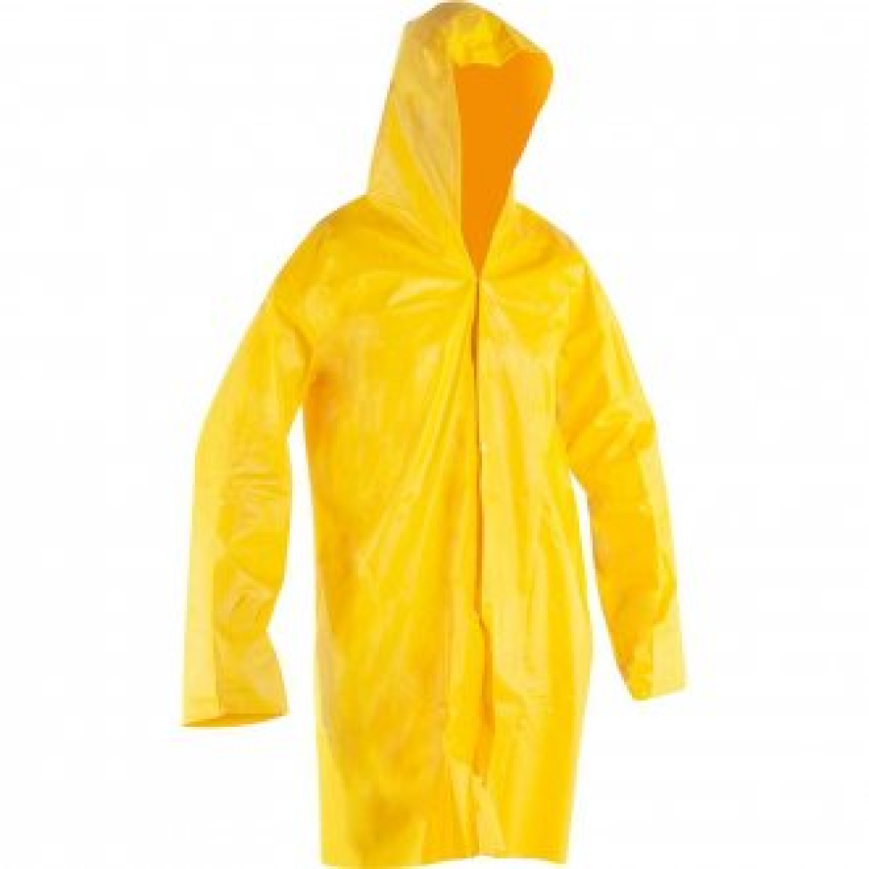 Capa para Chuva NOVE54 Com Forro, Capuz e Manga Tam G