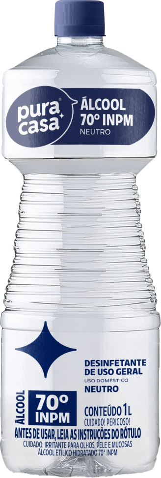 Álcool Líquido Pura Casa 70º INPM 500ml