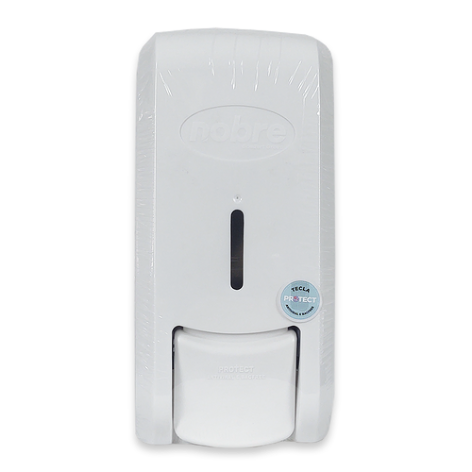 Dispenser de Sabonete Nobre Com Reservatório 800ml Branco