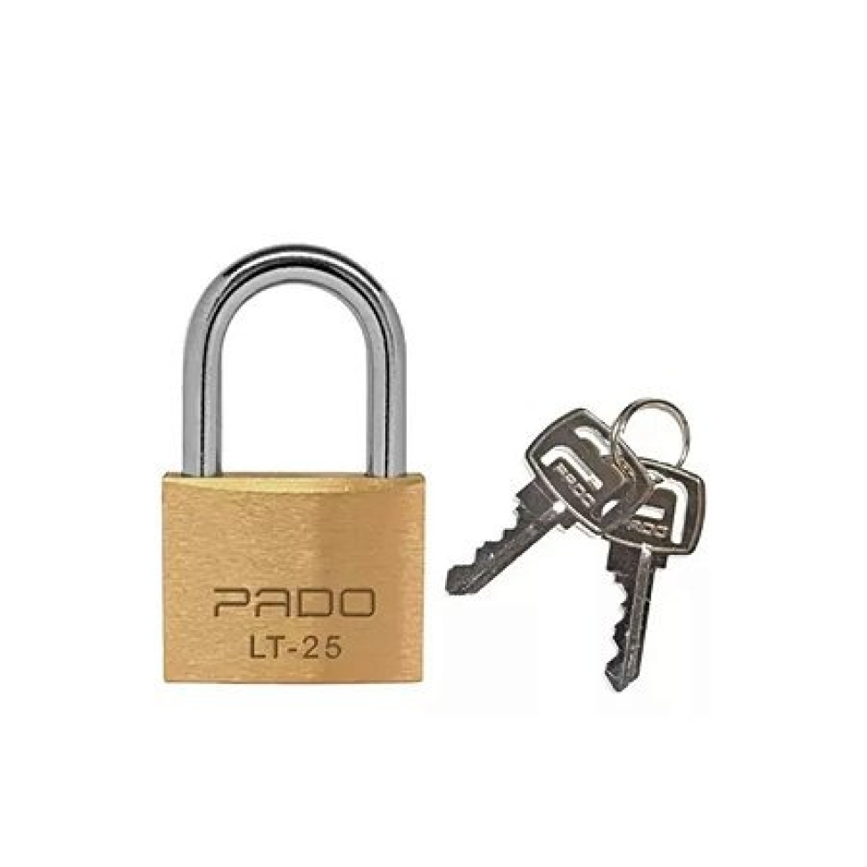 Cadeado Pado 25mm Resistente Latão
