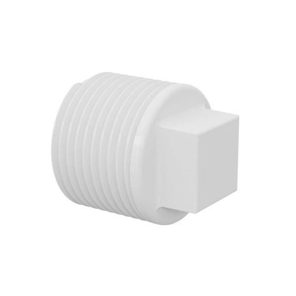 Plug Roscável Krona Branco 3/4"