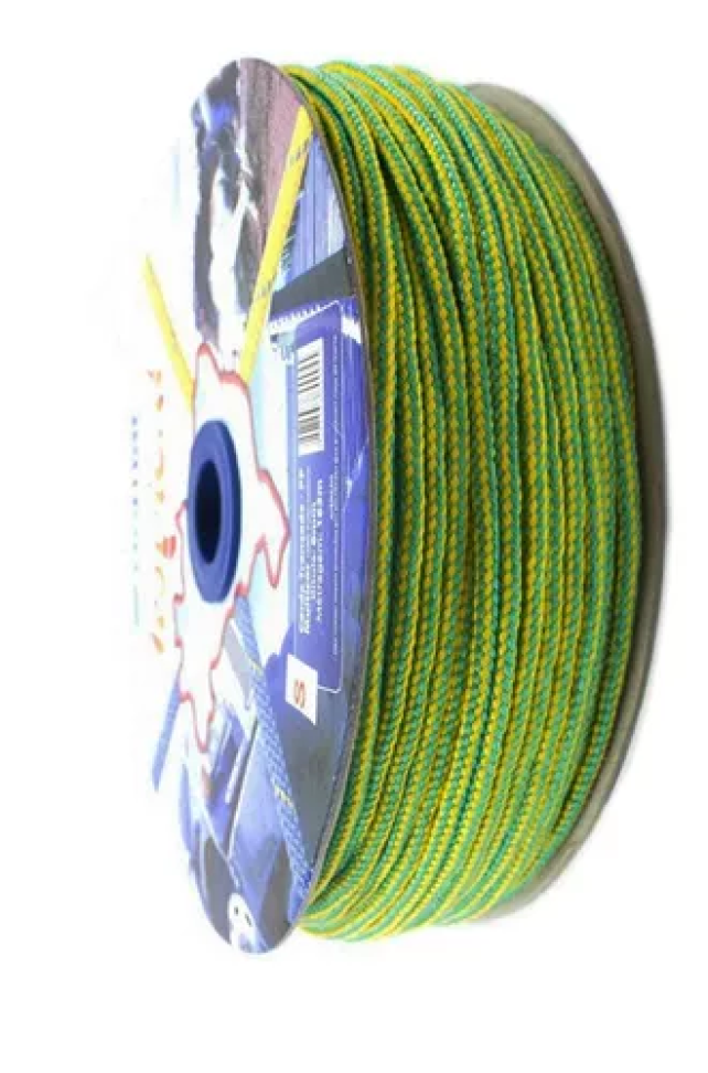 Corda Riomar Trançada 04mm Tropical Multicor