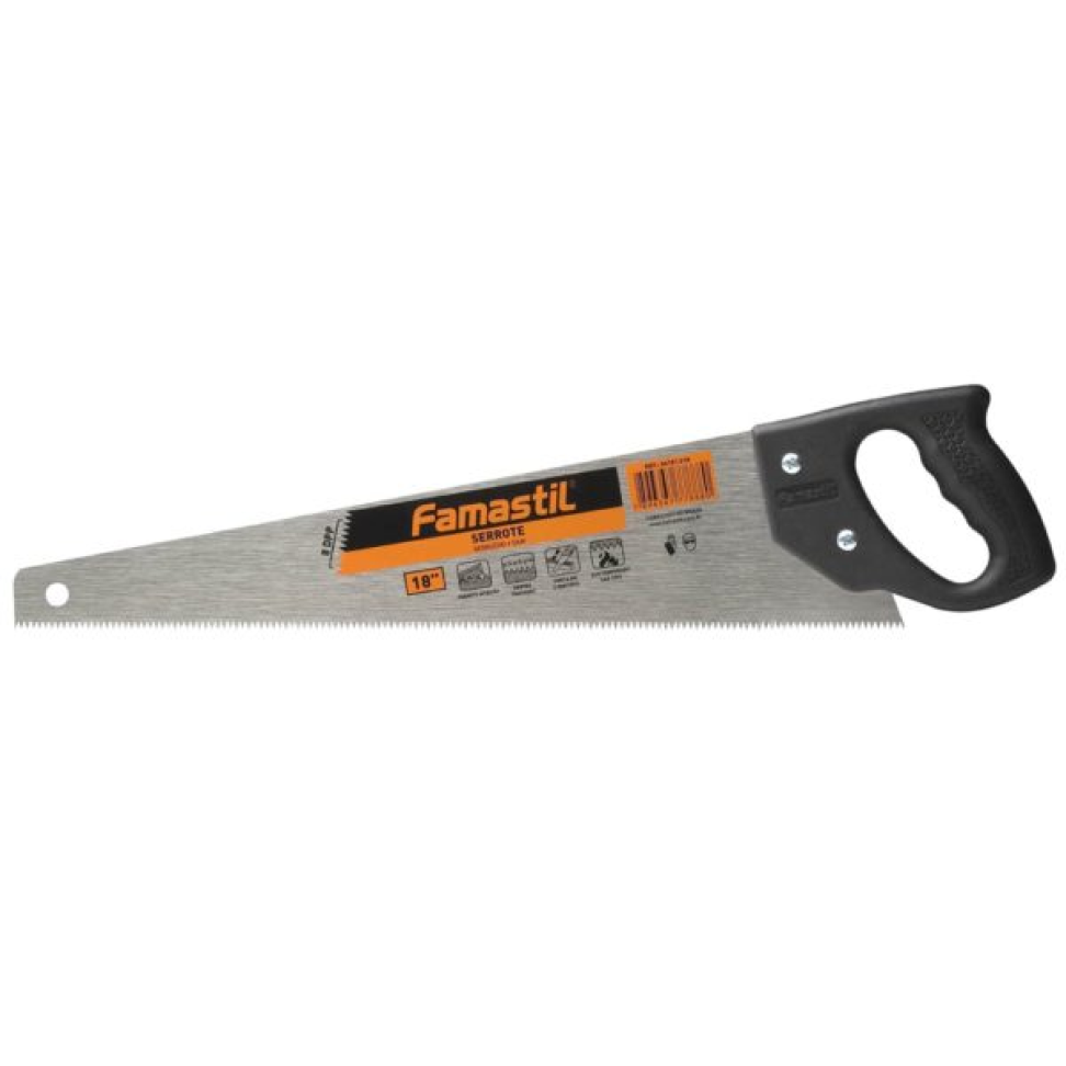 Serrote Cabo de Plástico Famastil 18"