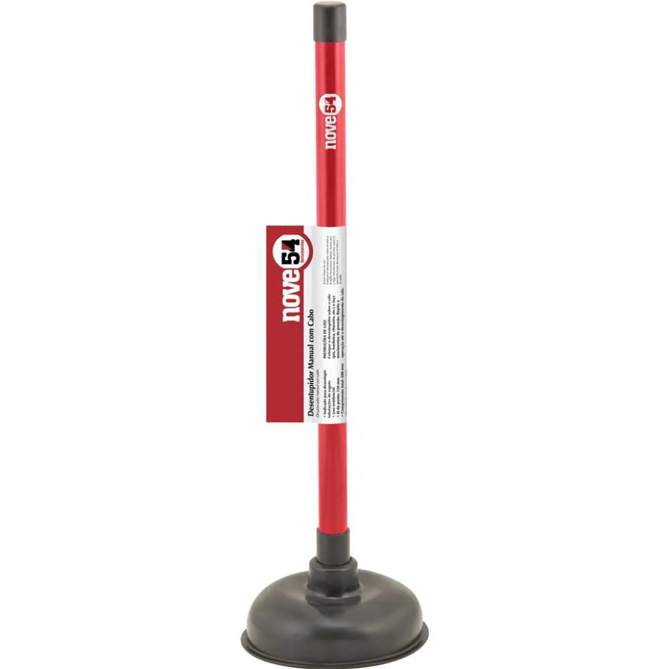 Desentupidor Manual Nove54 Com Cabo