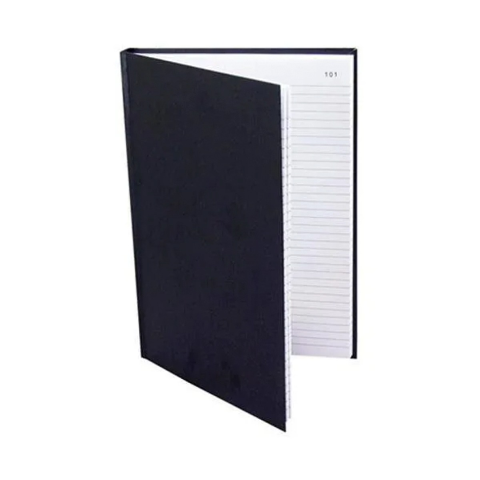 Livro Ata Cor Preto 100Fls