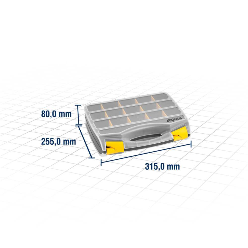 Organizador Plástico Vonder 25 x 31cm OPV222 - #4